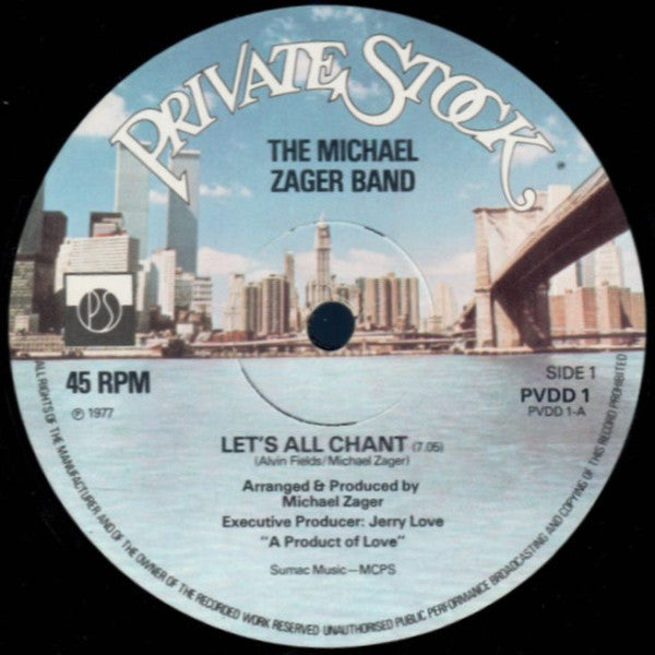 The Michael Zager Band : Let's All Chant / Love Express (12")