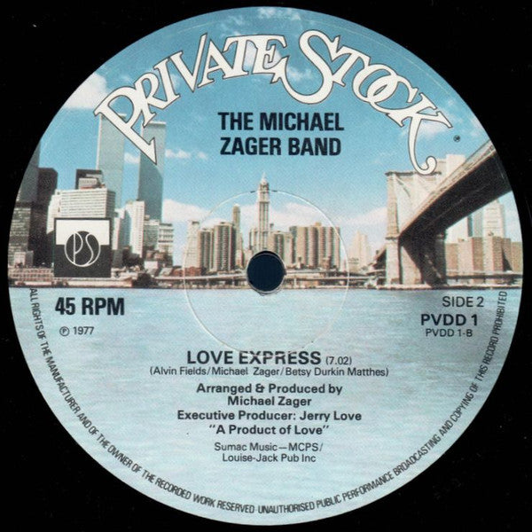 The Michael Zager Band : Let's All Chant / Love Express (12")