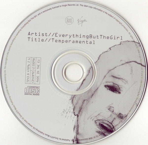 EverythingButTheGirl* : Temperamental (CD, Album)
