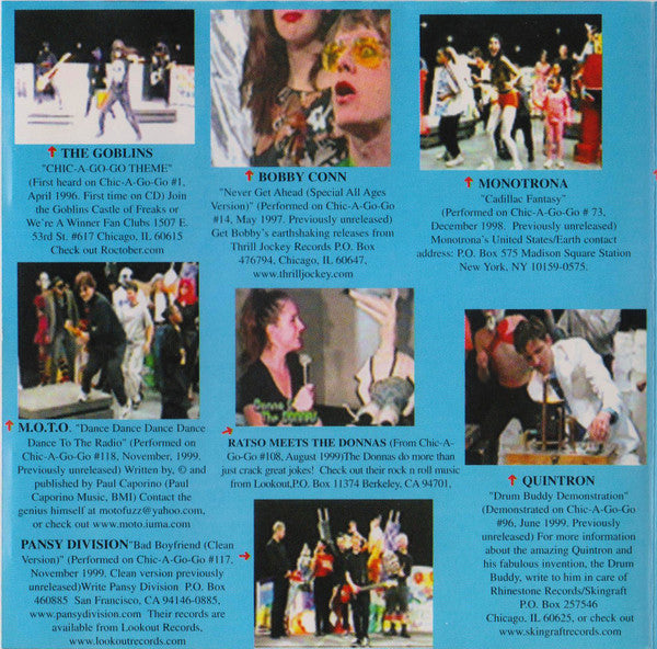 Various : Chic-A-Go-Go: The Soundtrack! (CD, Album, Comp)