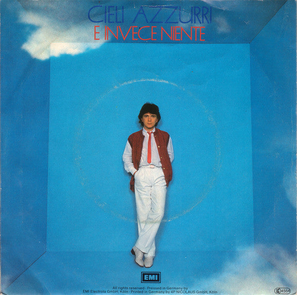 Pupo : Cieli Azzurri (7", Single)