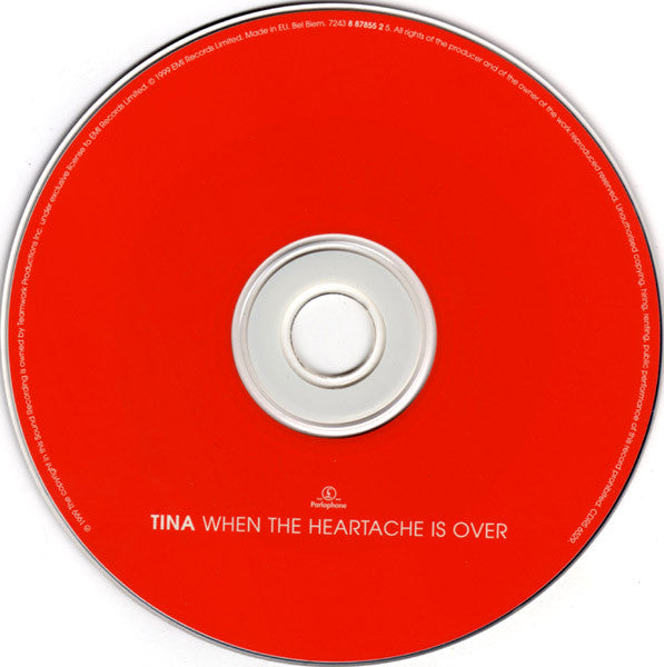 Tina Turner : When The Heartache Is Over (CD, Single)