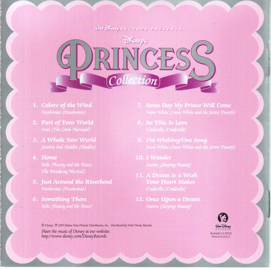 Various : Disney's Princess Collection (CD, Comp)