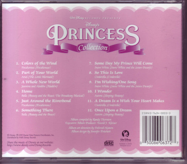 Various : Disney's Princess Collection (CD, Comp)