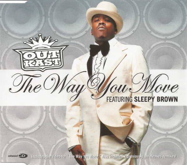 OutKast Featuring Sleepy Brown : The Way You Move (CD, Maxi, Enh)