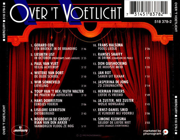 Various : Over 't Voetlicht (CD, Comp)