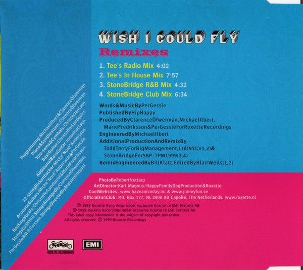 Roxette : Wish I Could Fly (Remixes) (CD, Maxi)