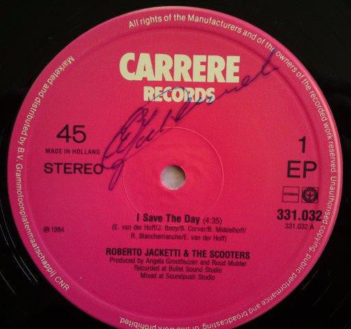 Roberto Jacketti & The Scooters : I Save The Day (12", EP, Maxi)