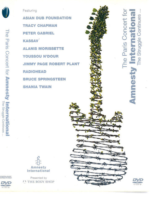Various : The Paris Concert For Amnesty International The Struggle Continues… (DVD-V, Multichannel, PAL)