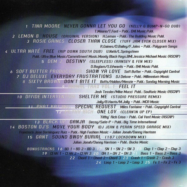 Various : Speed Garage Addiction Part 1 (CD, Comp, P/Mixed)