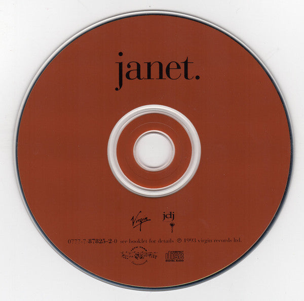 Janet Jackson : Janet. (CD, Album, Cap)