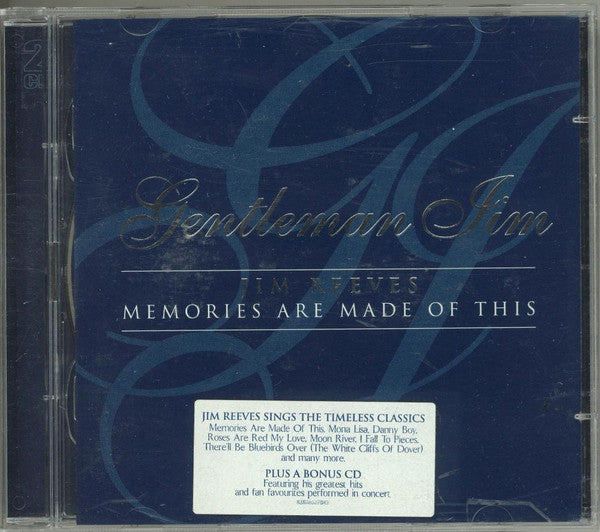 Jim Reeves : Gentleman Jim: Memories Are Made Of This (2xCD, Comp)