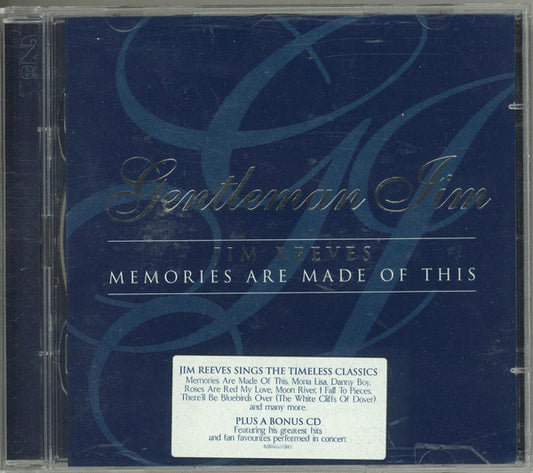 Jim Reeves : Gentleman Jim: Memories Are Made Of This (2xCD, Comp)