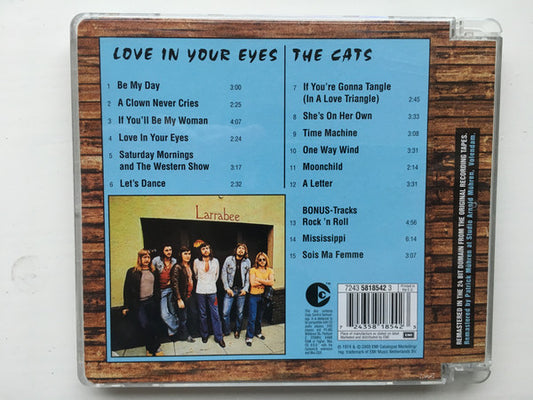 The Cats : Love In Your Eyes (CD, Album, Copy Prot., RE, RM)