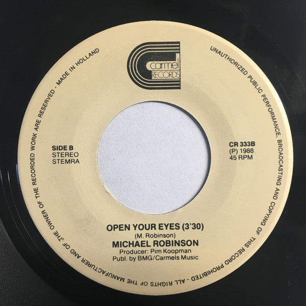 Michael Robinson (10) : We Can Make It (7", Single)