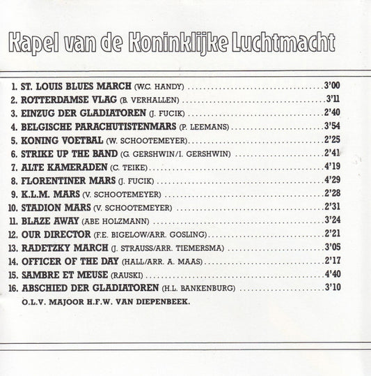 Kapel Van De Koninklijke Luchtmacht : Kapel Van De Koninklijke Luchtmacht (CD, Comp)