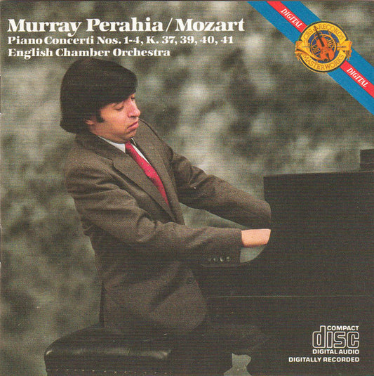 Murray Perahia - Wolfgang Amadeus Mozart, English Chamber Orchestra : Piano Concerti Nos. 1-4, K.37, 39, 40, 41 (CD, Album, RE)