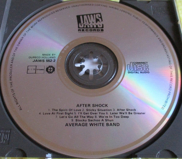 Average White Band : Aftershock (CD, Album)