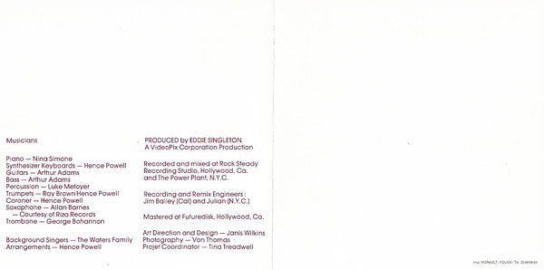 Nina Simone : Nina Simone (CD, Album, RE)