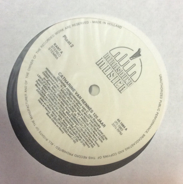 Catharina van Rennes, Pieter Vis : Catharina van Rennes 1858 = 1940. 125 Jaar Geliefde Vokale Muziek van Nederlandse Komponisten (4xLP, Album + Box)