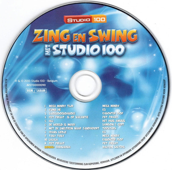 Various : Zing En Swing Met Studio 100 (CD, Comp)