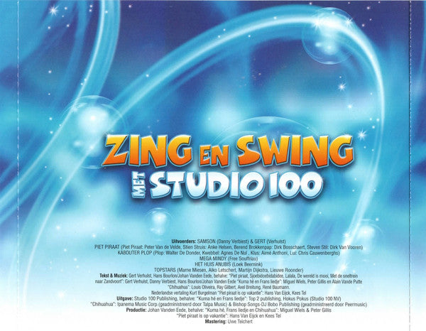 Various : Zing En Swing Met Studio 100 (CD, Comp)