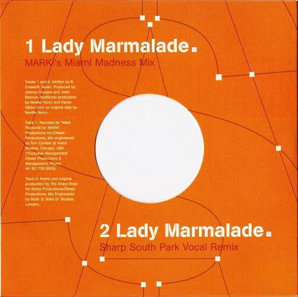 All Saints : Under The Bridge / Lady Marmalade (CD, Single, Ltd)