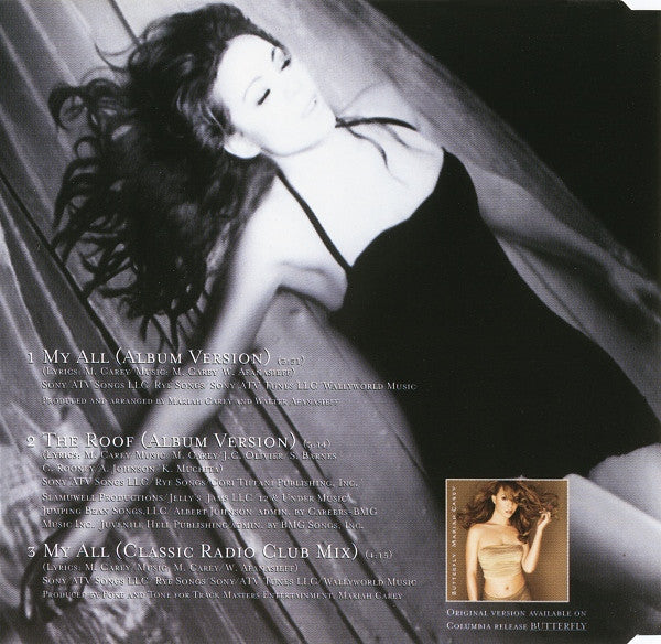 Mariah Carey : My All (CD, Maxi)