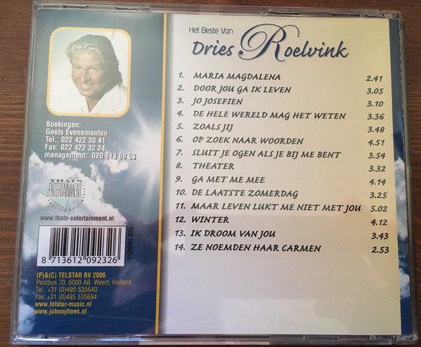 Dries Roelvink : Het Beste Van Dries Roelvink (CD, Album, Comp)
