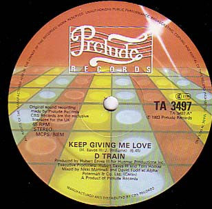 D-Train : Keep Giving Me Love (12")