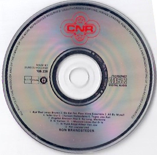 Ron Brandsteder : Ron Brandsteder (CD, Album, RE)