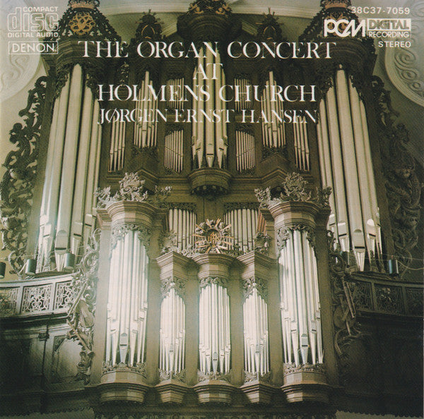 Jørgen Ernst Hansen : The Organ Concert At Holmens Church (CD, Album)