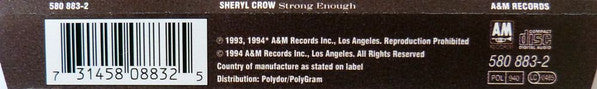 Sheryl Crow : Strong Enough (CD, Maxi)