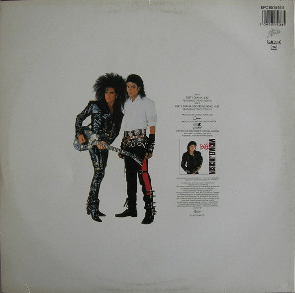 Michael Jackson : Dirty Diana (12", Maxi)
