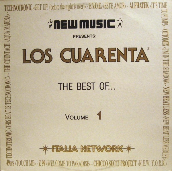 Various : Los Cuarenta - The Best Of... Volume 1 (LP, Comp)