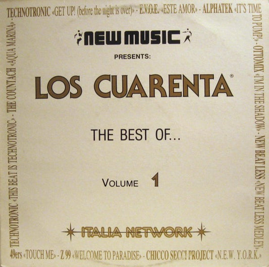 Various : Los Cuarenta - The Best Of... Volume 1 (LP, Comp)