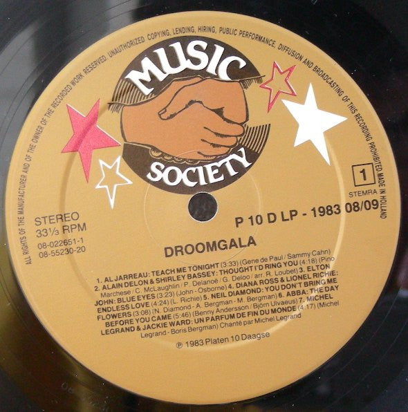 Various : Droomgala (2xLP, Comp)