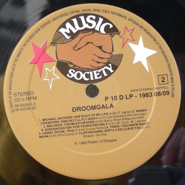 Various : Droomgala (2xLP, Comp)