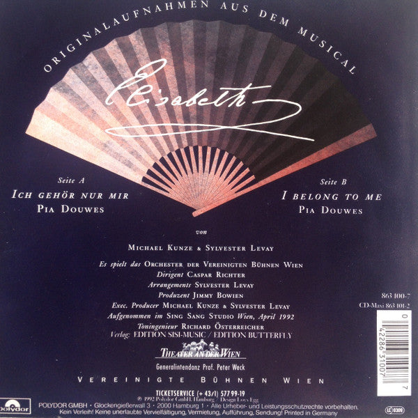 Pia Douwes : Ich Gehör Nur Mir (7")