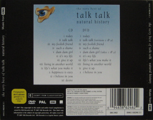Talk Talk : Natural History (The Very Best Of Talk Talk) (CD, Comp, RE + DVD-V, Comp, RE, PAL)