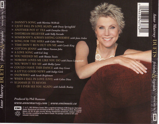 Anne Murray : Duets: Friends & Legends (CD, Album)