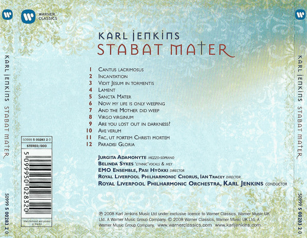 Karl Jenkins : Stabat Mater (CD, Album, RE)