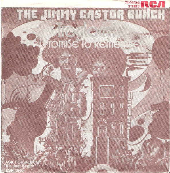 The Jimmy Castor Bunch : Troglodyte (Cave Man) (7", Single)