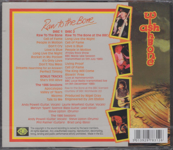 Wishbone Ash : Raw To The Bone (2xCD, Album, RE, RM)