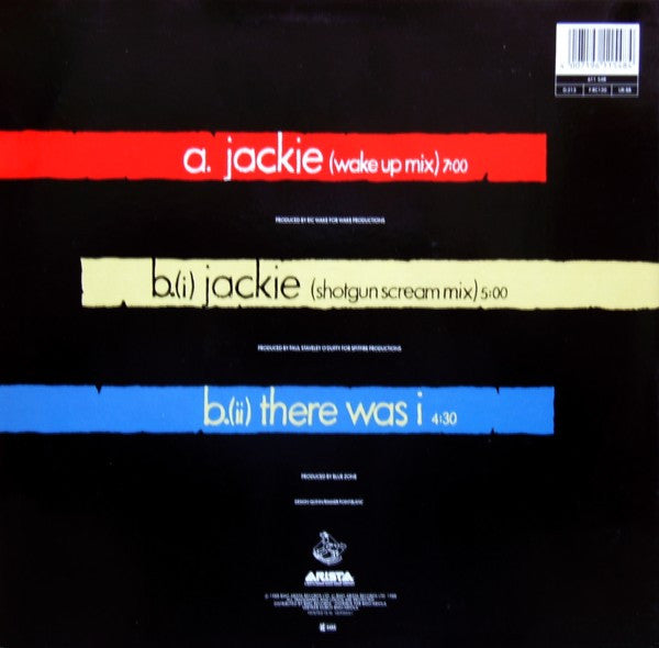 Blue Zone (4) : Jackie (12", Maxi)