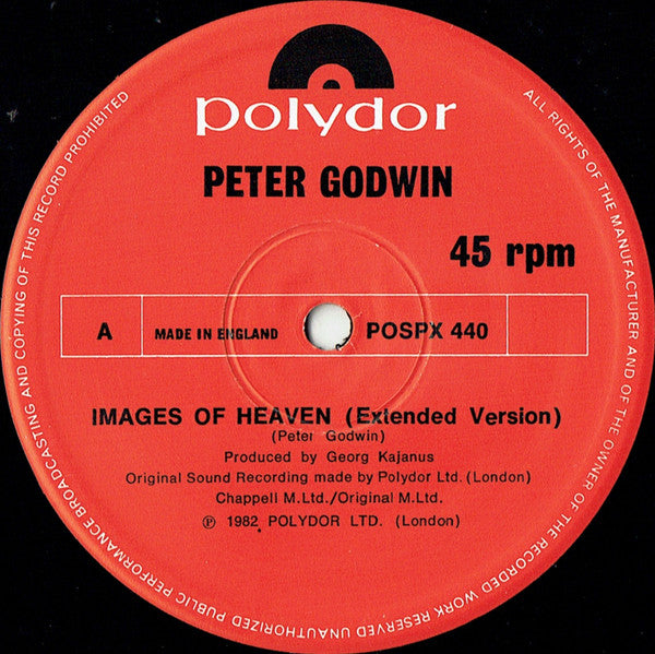 Peter Godwin : Images Of Heaven (Extended Version) (12", Com)