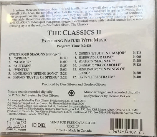 Dan Gibson : The Classics II (CD, Album)
