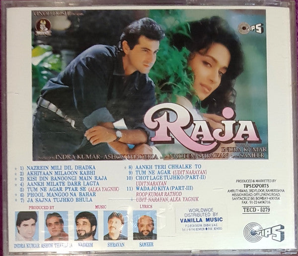 Nadeem Shravan, Sameer : Raja (CD)