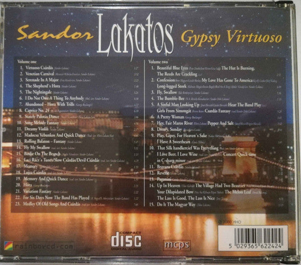 Sándor Lakatos : Gypsy Virtuoso (2xCD, Comp)