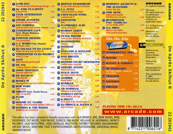 Various : De Après Skihut 6 (CD, Comp, Mixed)
